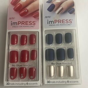 Lot of 2 imPRESS Press-on nails.